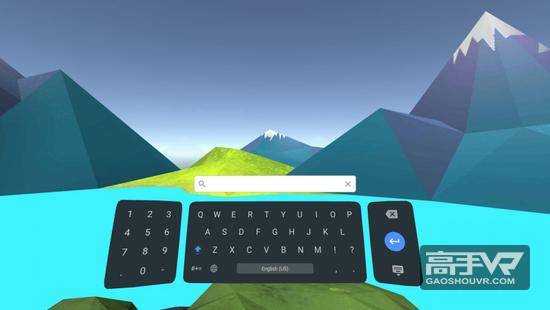 谷歌：准备了在VR系统里打字的Daydream键盘应用