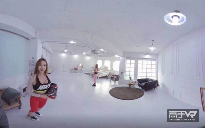 四位私家美女健身教练教你健身高清3D全景VR视频