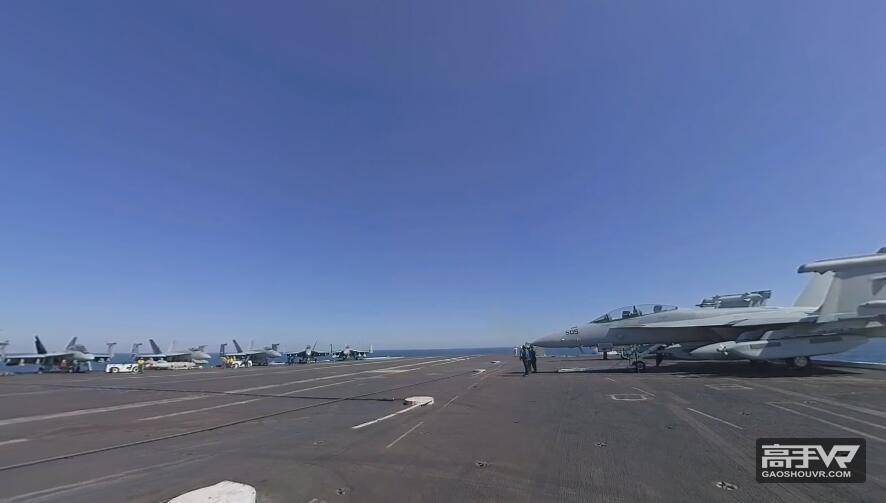 海上巨无霸：360°航空母舰全景视频