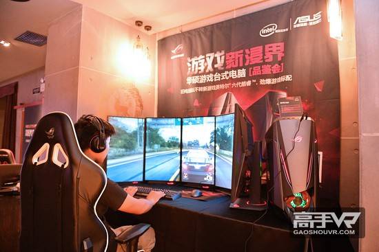 外观方面，ROG GT51采用了肌肉美感的ATX机箱，融合了钛金属盔甲与ROG全新点绛红色系，透明侧板设计更可展现800万色LED定制灯光效果。机身前端的形如战斗机涡轮的进气口，内置PWM脉冲宽度调制风扇，将空气更好的吸入机身内部冷却系统，内部12路风冷通道确保ROG GT51的散热性能，配合CPU的水冷散热器、密闭式电源，整机静音效果出众。
