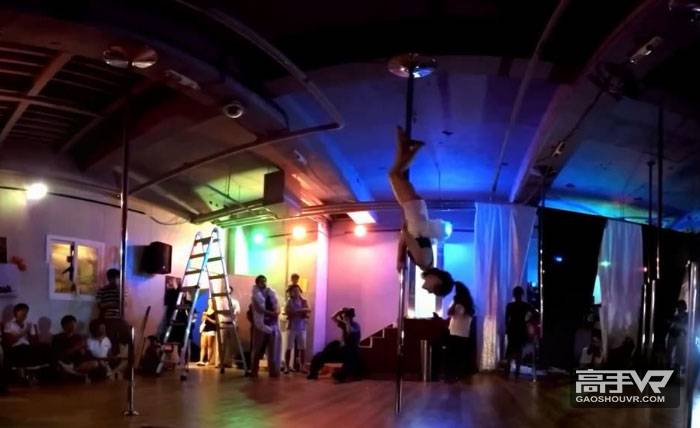 美少女俱乐部钢管舞趴360高清3D全景VR视频