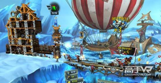 塔防游戏《城堡风暴》8月1日登陆PS VR