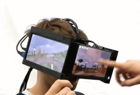 爆笑交互：乌尔姆大学展示FaceDisplay三屏VR头戴式装置