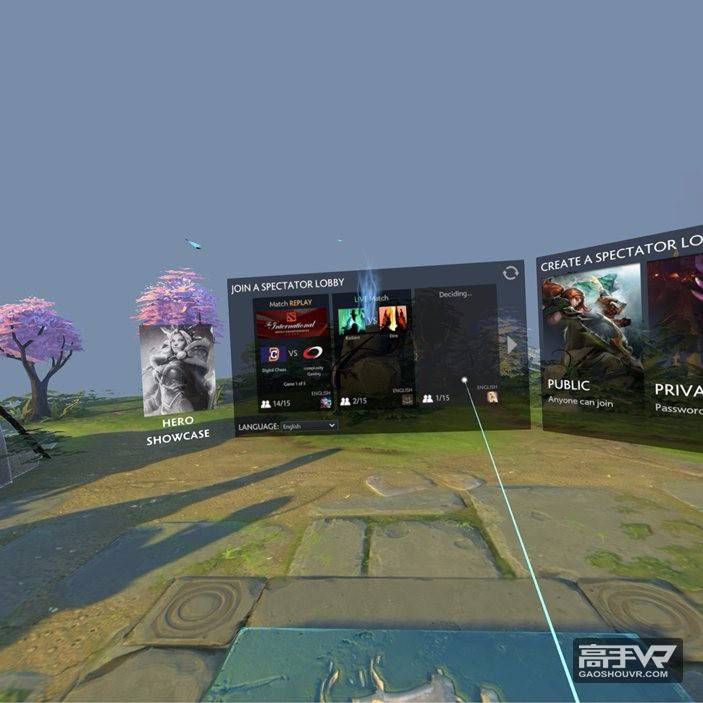 《DOTA VR HUB》让观战变得如此有趣