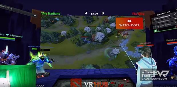 《DOTA VR HUB》让观战变得如此有趣