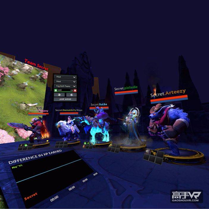 《DOTA VR HUB》让观战变得如此有趣