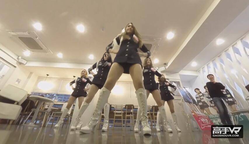 性感热辣：韩国长腿美女的舞蹈全景视频