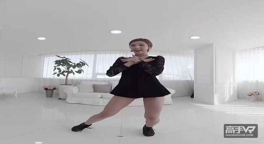 性感热辣：韩国黑衣美女动感舞蹈全景视频