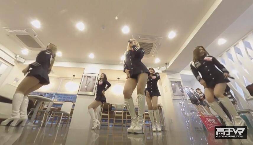 性感热辣：韩国长腿美女的舞蹈全景视频