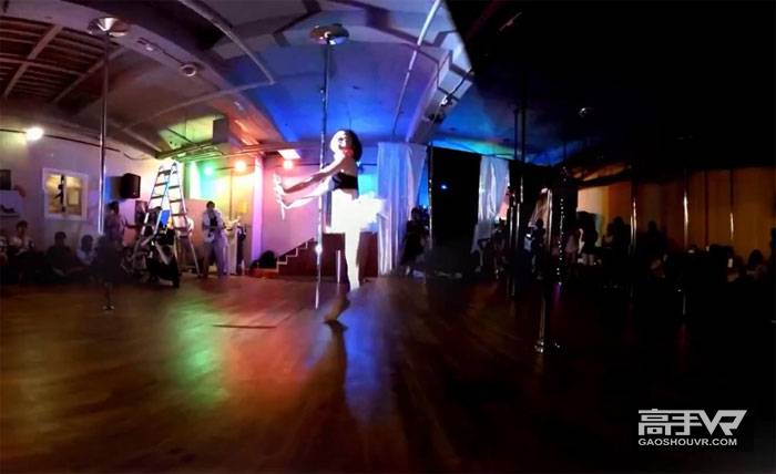 美少女俱乐部钢管舞趴360高清3D全景VR视频