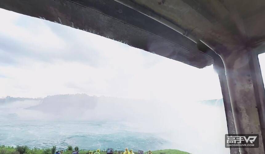 壮观景色：尼亚加拉大瀑布全景视频
