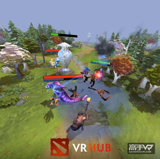 《DOTA VR HUB》让观战变得如此有趣