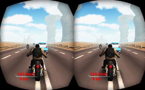 公路特技自行车骑士VR游戏截图-3